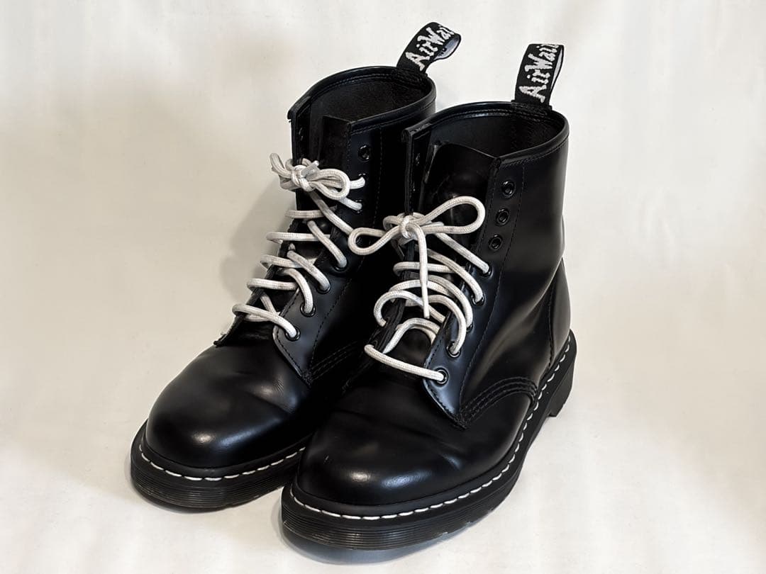 ３万超　Dr.Martens ドクターマーチン 8ホールブーツ ホワイトステッチ