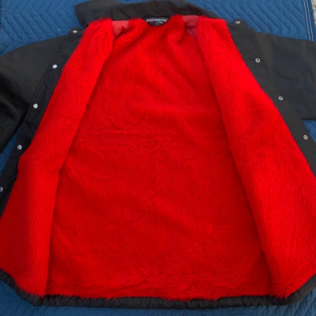 ブ*ト様 ほぼ未使用80s SPORTSMASTER コーチジャケット 裏地ボア