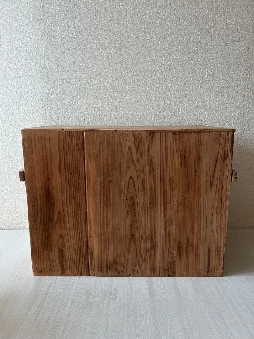 古道具　木製　棚　アンティーク　引き出し