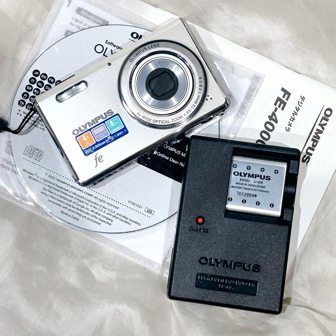 【動作確認済】OLYMPUS オリンパス CAMEDIA fe FE-4000