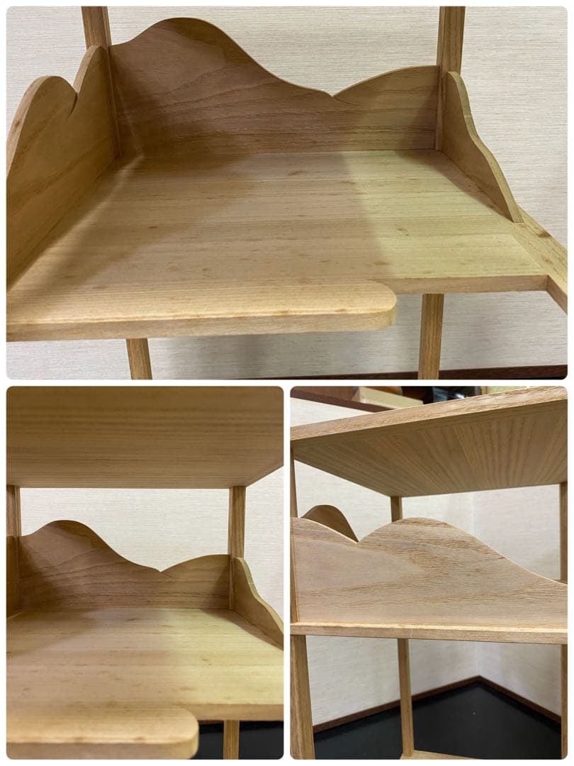 [茶道具] 遠山棚　(紙箱) ○