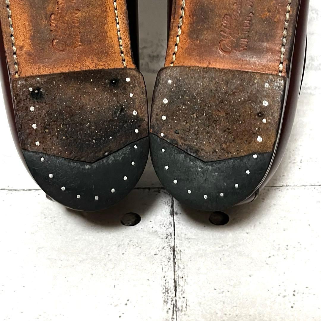 【ウィージャンズ】ジーエイチバスカンパニー ペニーローファー♡バーガンディ7.5