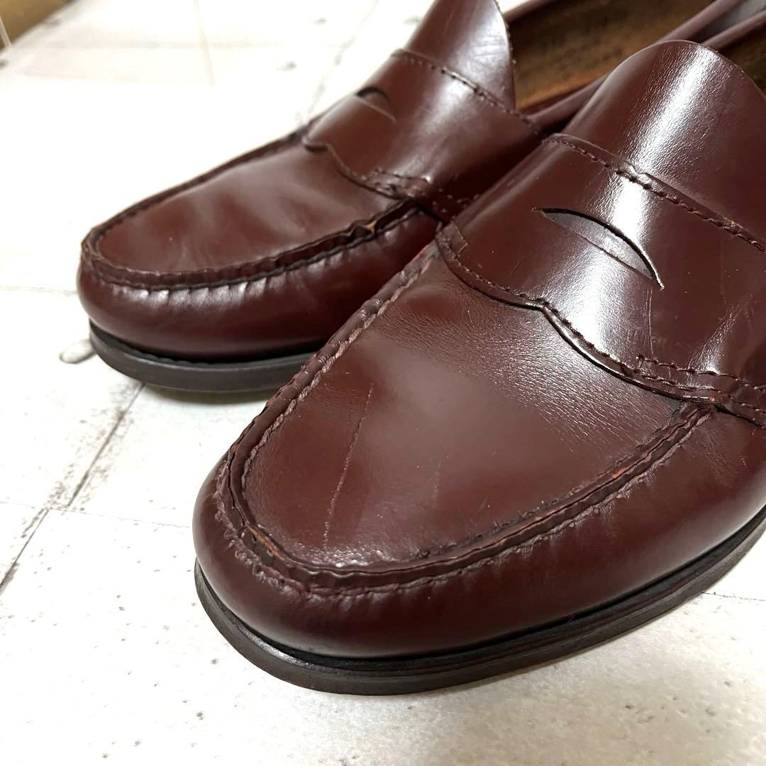 【ウィージャンズ】ジーエイチバスカンパニー ペニーローファー♡バーガンディ7.5