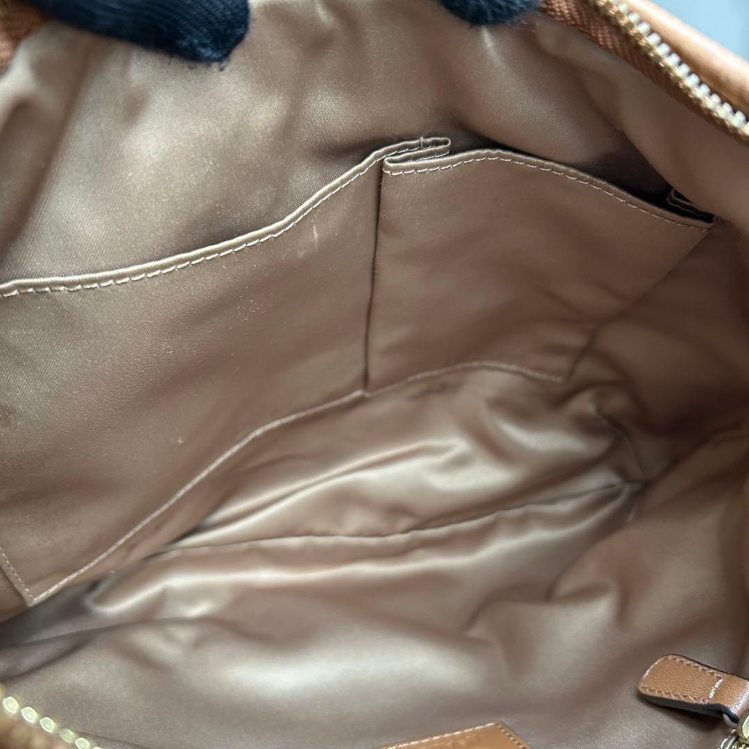 バッグ Coach Shoulder Bag Denim Signature Y2k