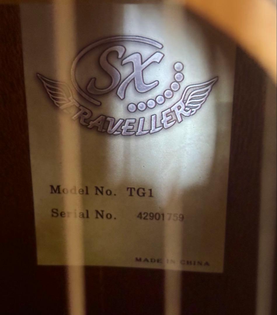 m*c様 SX トラベルギター TG-1 ギターケース付き