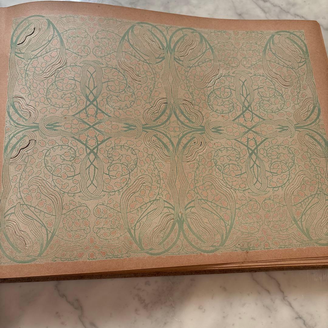 フランス　アンティーク　ポストカード　アルバム　CARTES POSTALES