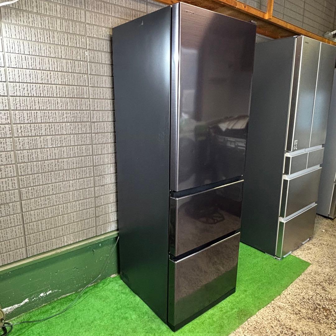 冷蔵庫 375L おしゃれ 鋼板 大容量 日立 20年製【地域限定配送無料】