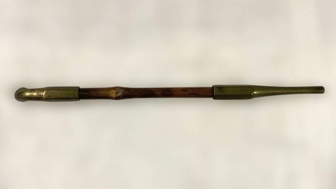 C-18 煙管　煙管入れ　叺　煙草道具　古道具　骨董品　時代物　美術品　工芸品