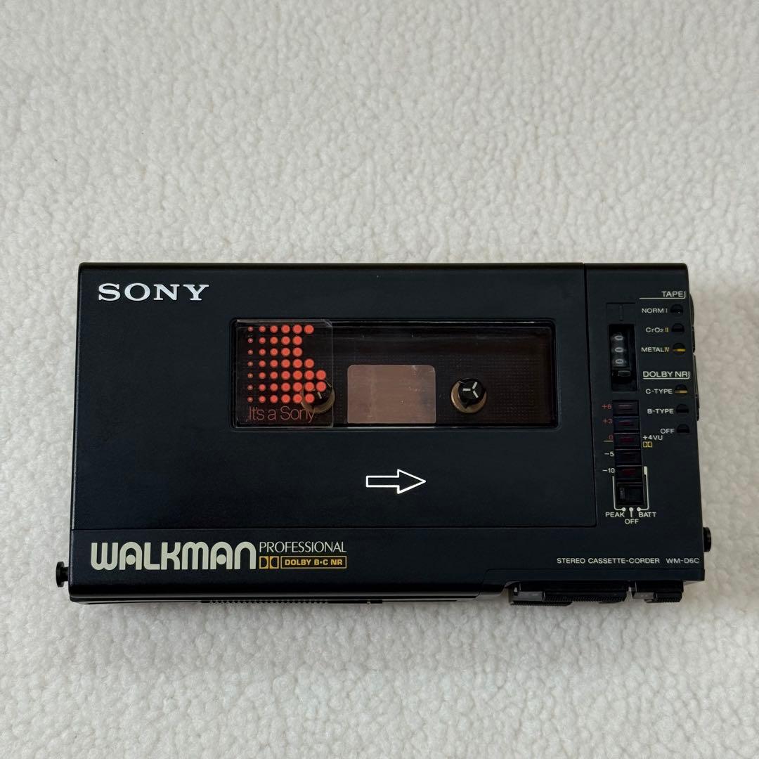 SONY　ソニー ステレオカセットレコーダー WM-D6C ジャンク