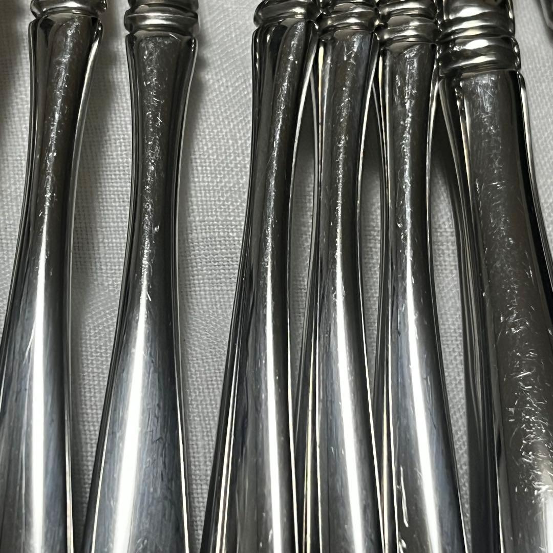 中古 アズマ インペリアル 18-18ステンレス カトラリー フォーク スプーン