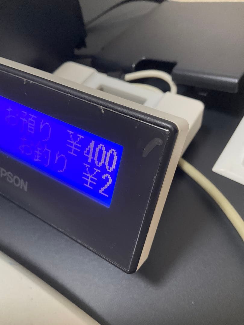 EPSON TM-M30 レシートプリンター キャッシュドロアセット 程度良好