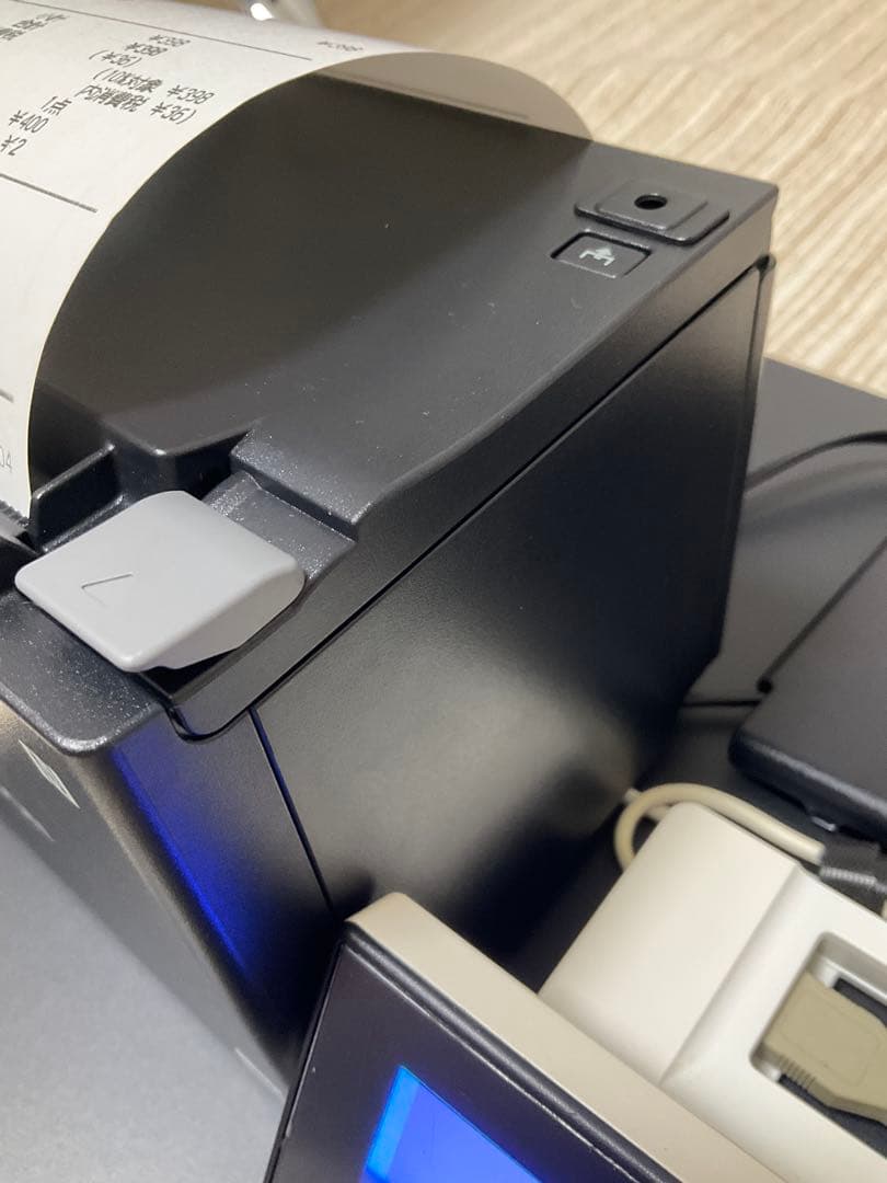 EPSON TM-M30 レシートプリンター キャッシュドロアセット 程度良好