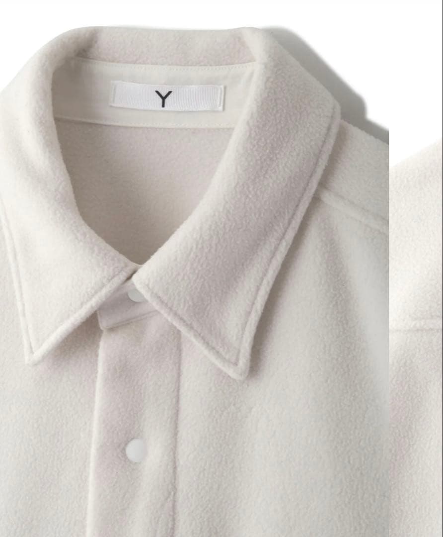 イレーヴ　RECYCLE POLYESTER FLEECE シャツ