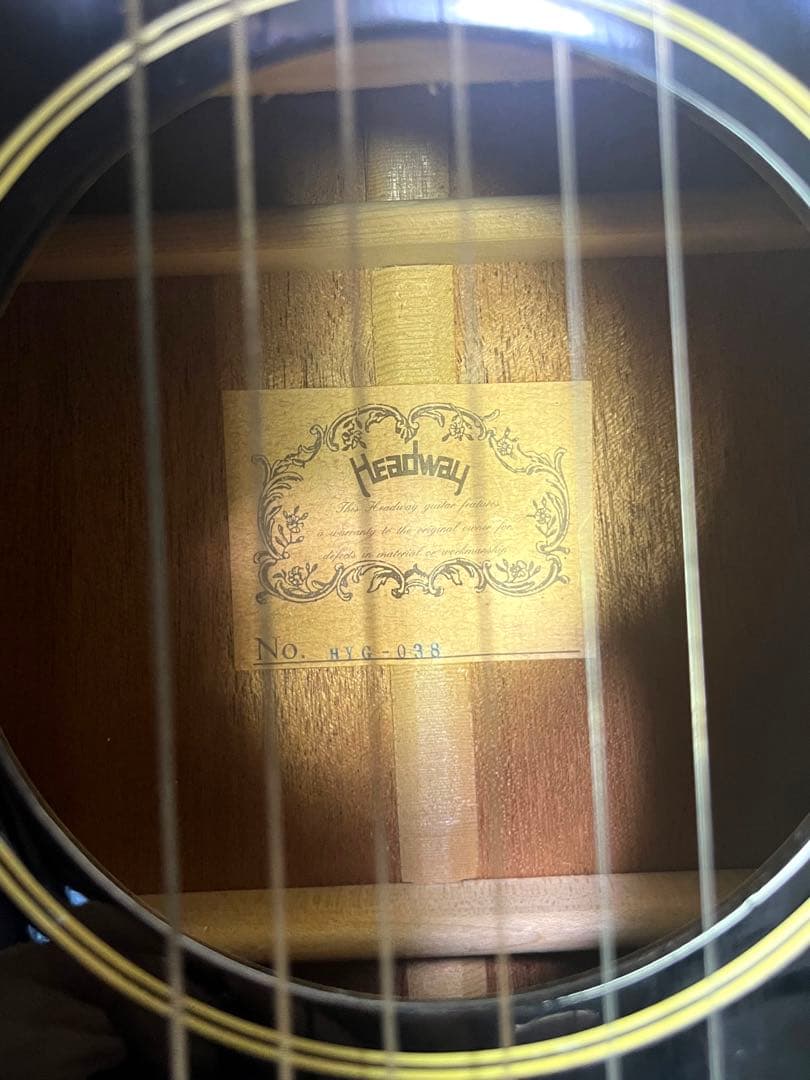 Headway HYG-038 アコースティックギター