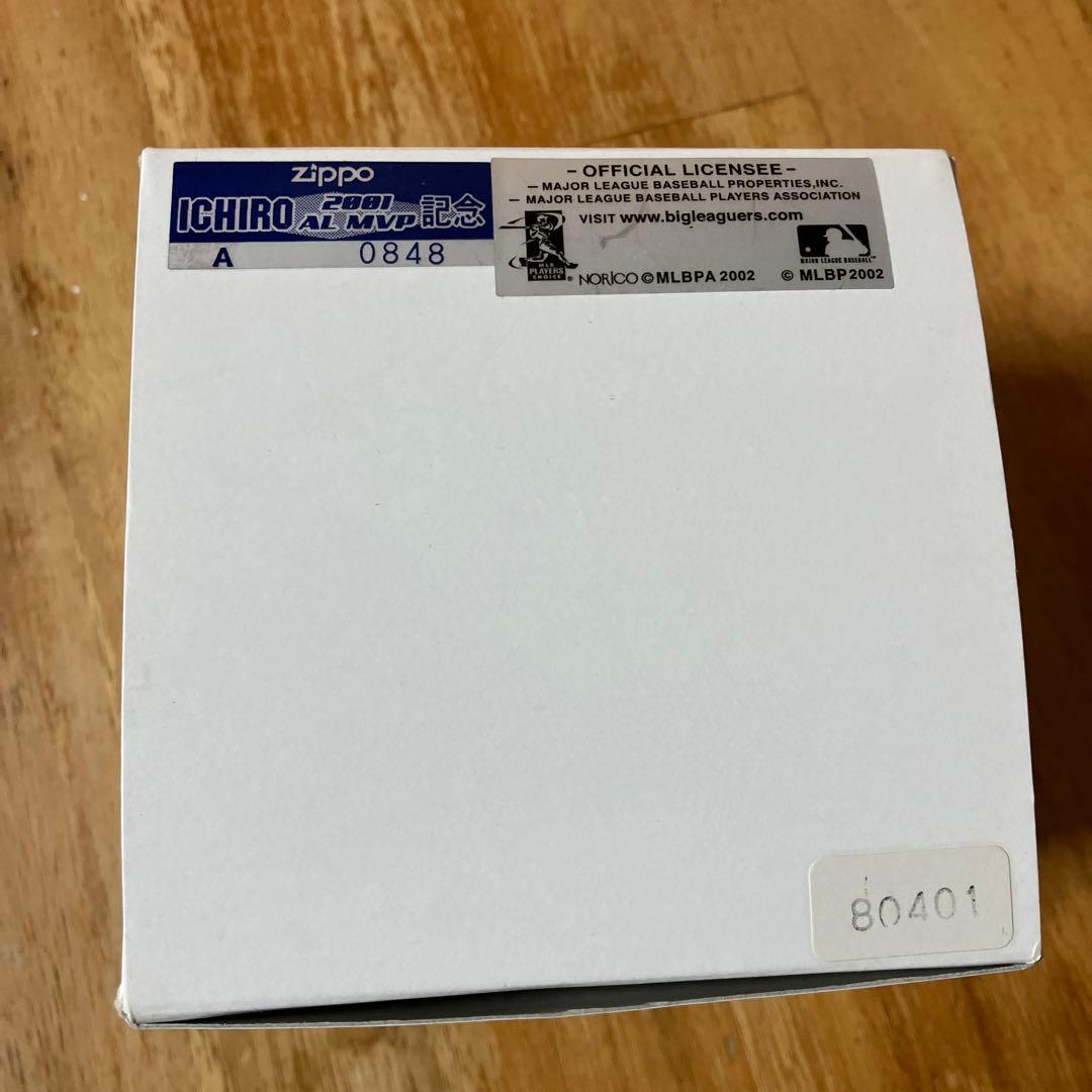 ICHIRO イチロー 2001 AL MVP記念 Zippo
