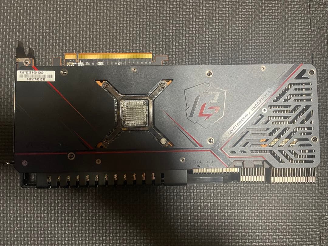 今だけ得【動作確認済み美品】ASRock RX 6750 XT PGD 12GO