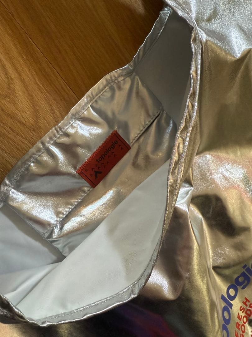 専用　topologie 完売 シルバー エコバッグ コンビニバック