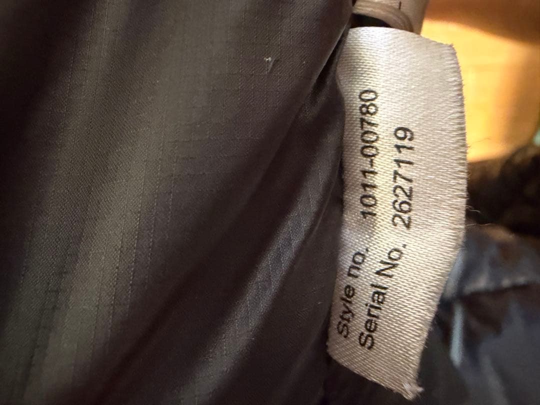 MAMMUT ダウンジャケット黒　ブラック　1011-00780