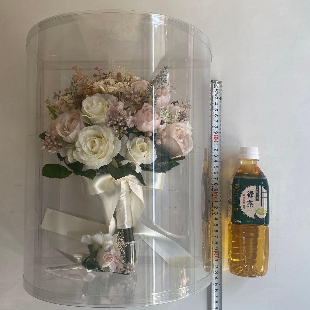 ウエディングブーケ.ブートニア造花