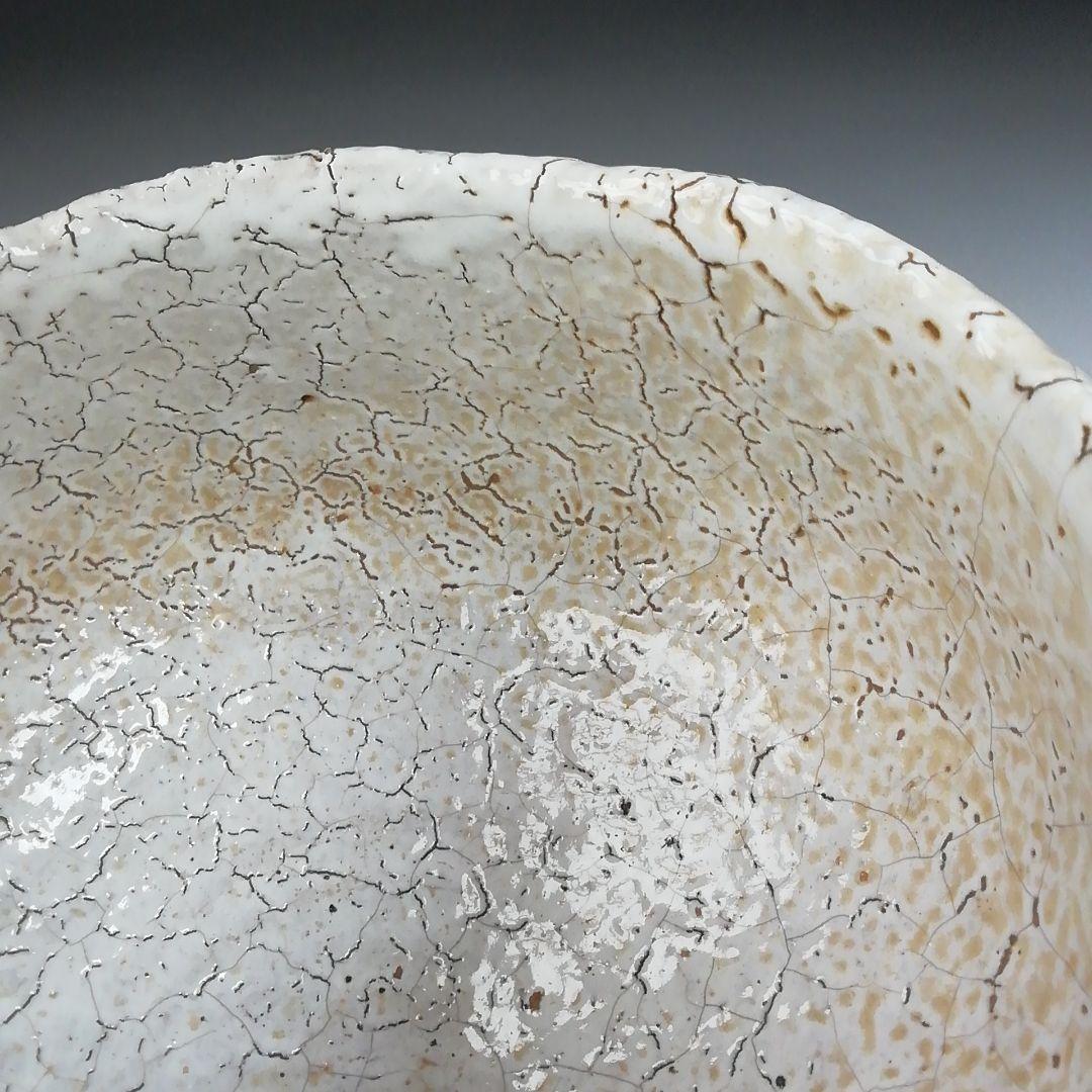 Ｔ４７２　茶碗　『萩焼』『北浜山　渋谷泥詩』　共箱　抹茶碗　茶道具