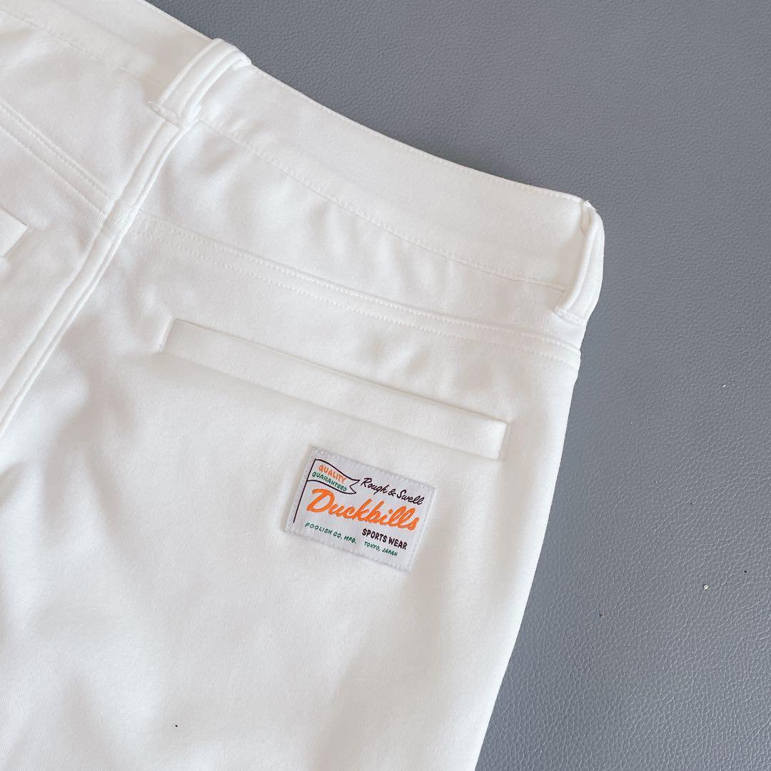 ROUGH & SWELL ラフ&スウェル ロングパンツ S ホワイト