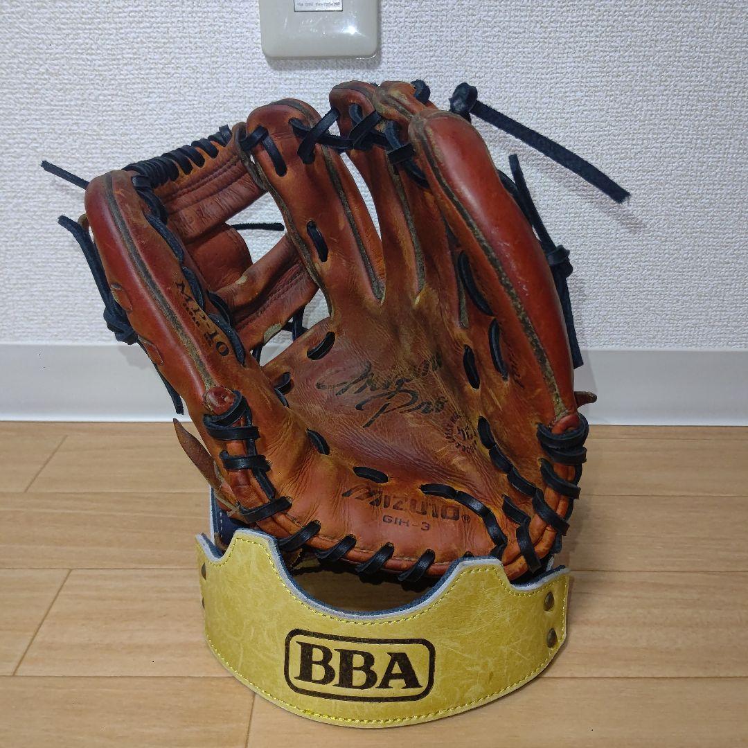 ミズノプロ 硬式 内野手用 グローブ 野球 ハガジャパン 初代 要説明文確認