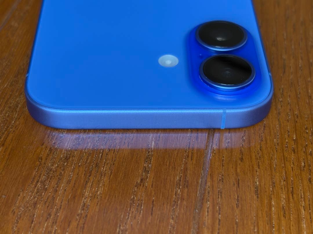 バッテリー100%✨超美品✨iPhone16 128GB 青 SIMフリー