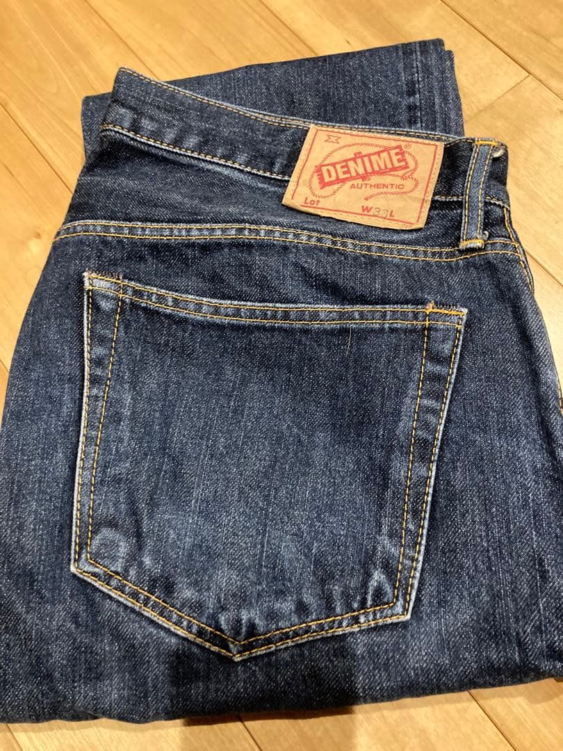 DENIME デニム W33 紙パッチ