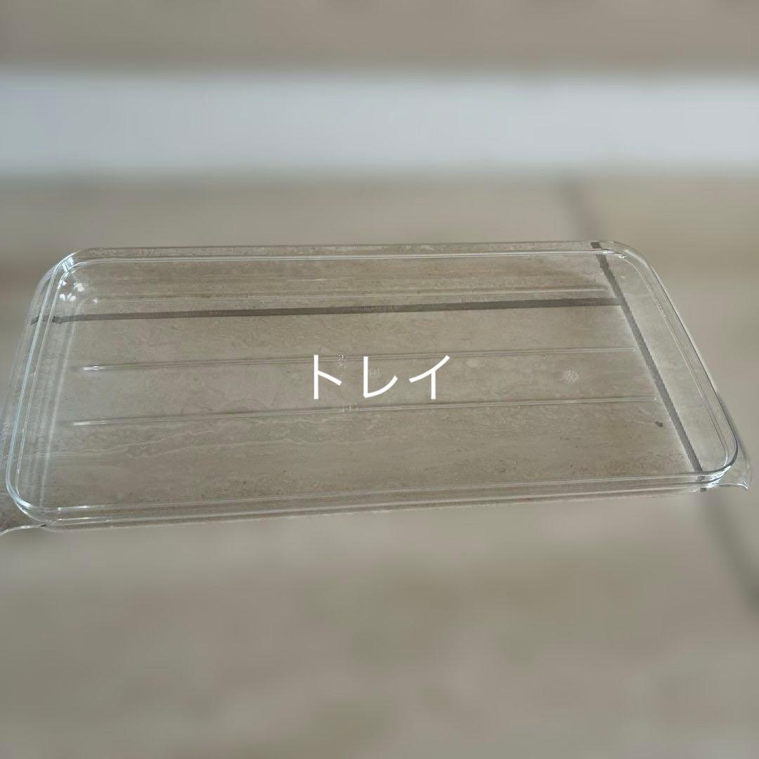 タッパーウェア　新品 クリアメイト12個トレイ付き 水もれ防止構造