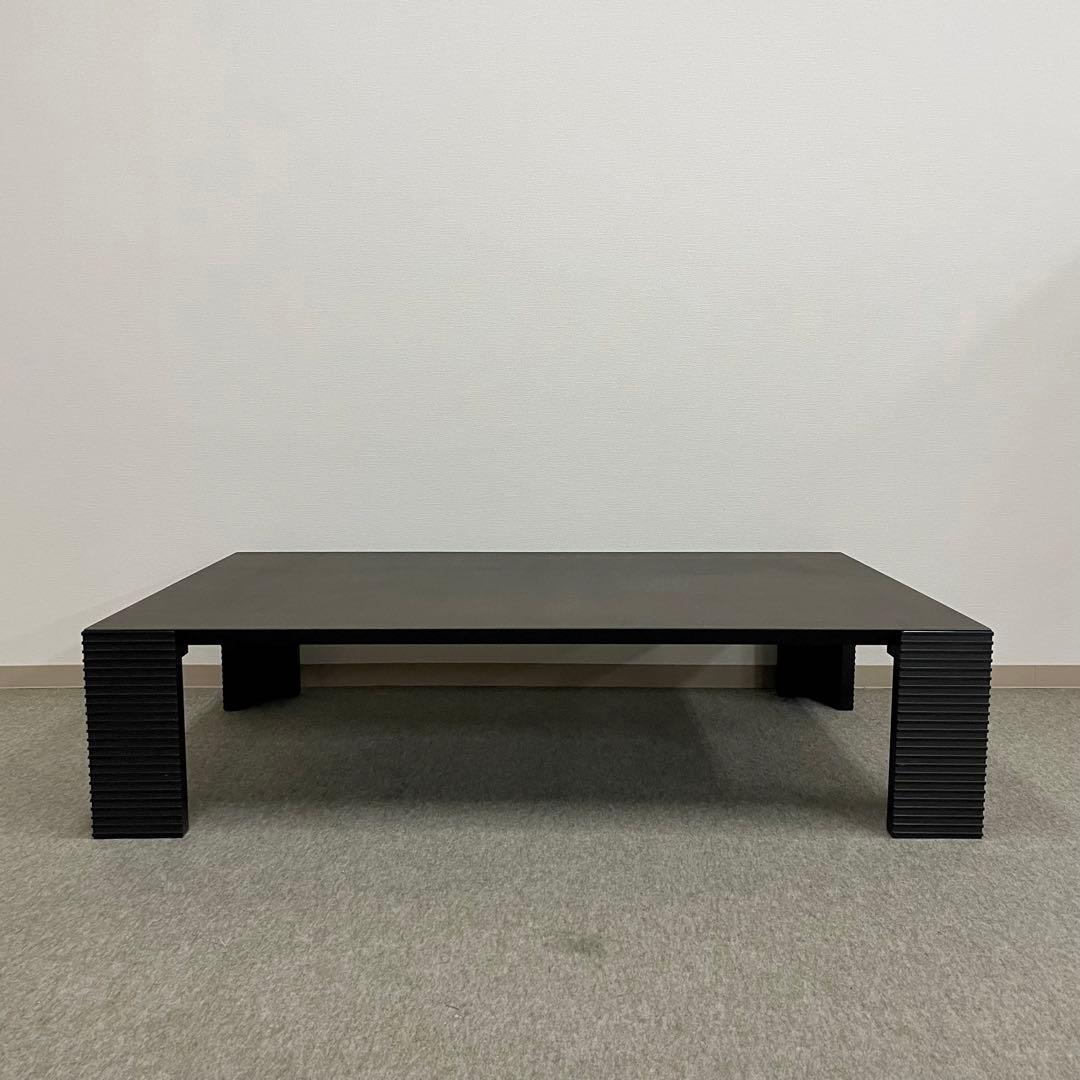 家具店展示品【MORISHIGE】モリシゲ 座卓 椿50布目象谷 (天板にシミ)