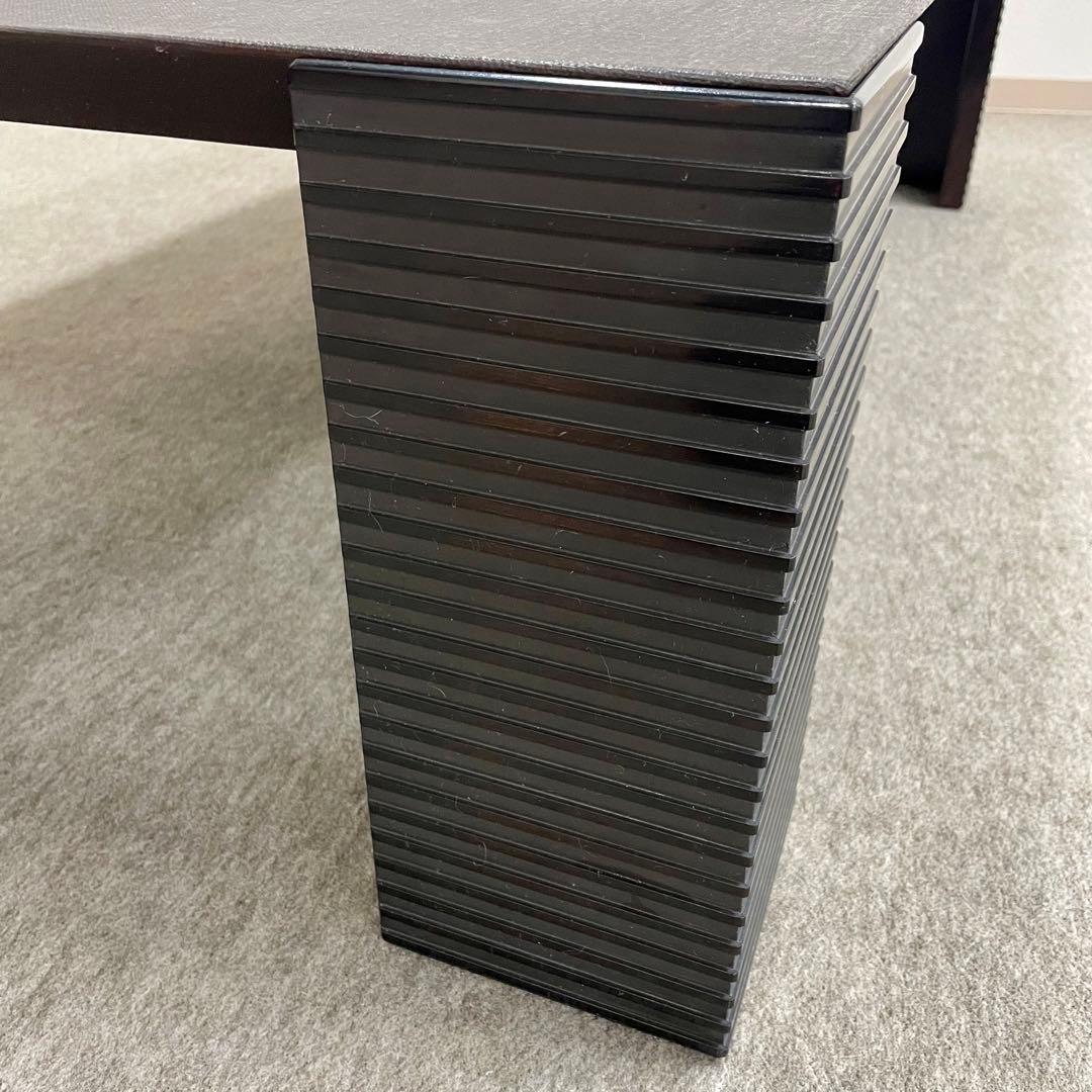 家具店展示品【MORISHIGE】モリシゲ 座卓 椿50布目象谷 (天板にシミ)