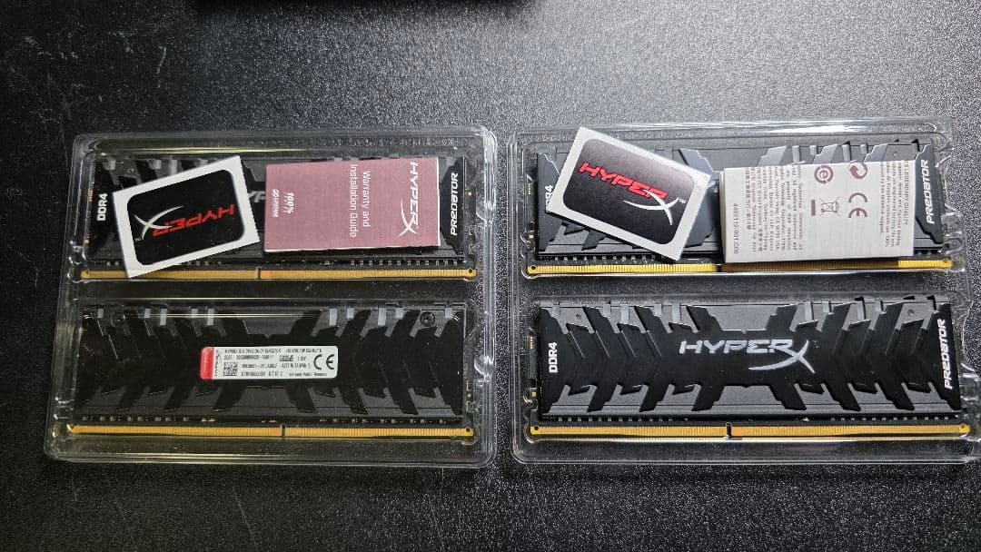 HyperX Predator DDR4 2933MHz 32GB(8GB×4)