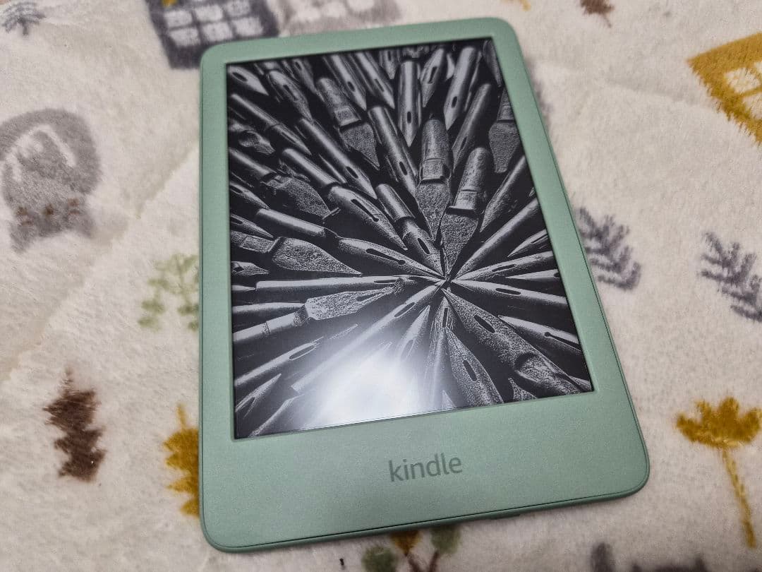 New Kindle 第11世代 マッチャ 16GB 広告なし 純正ケース付き