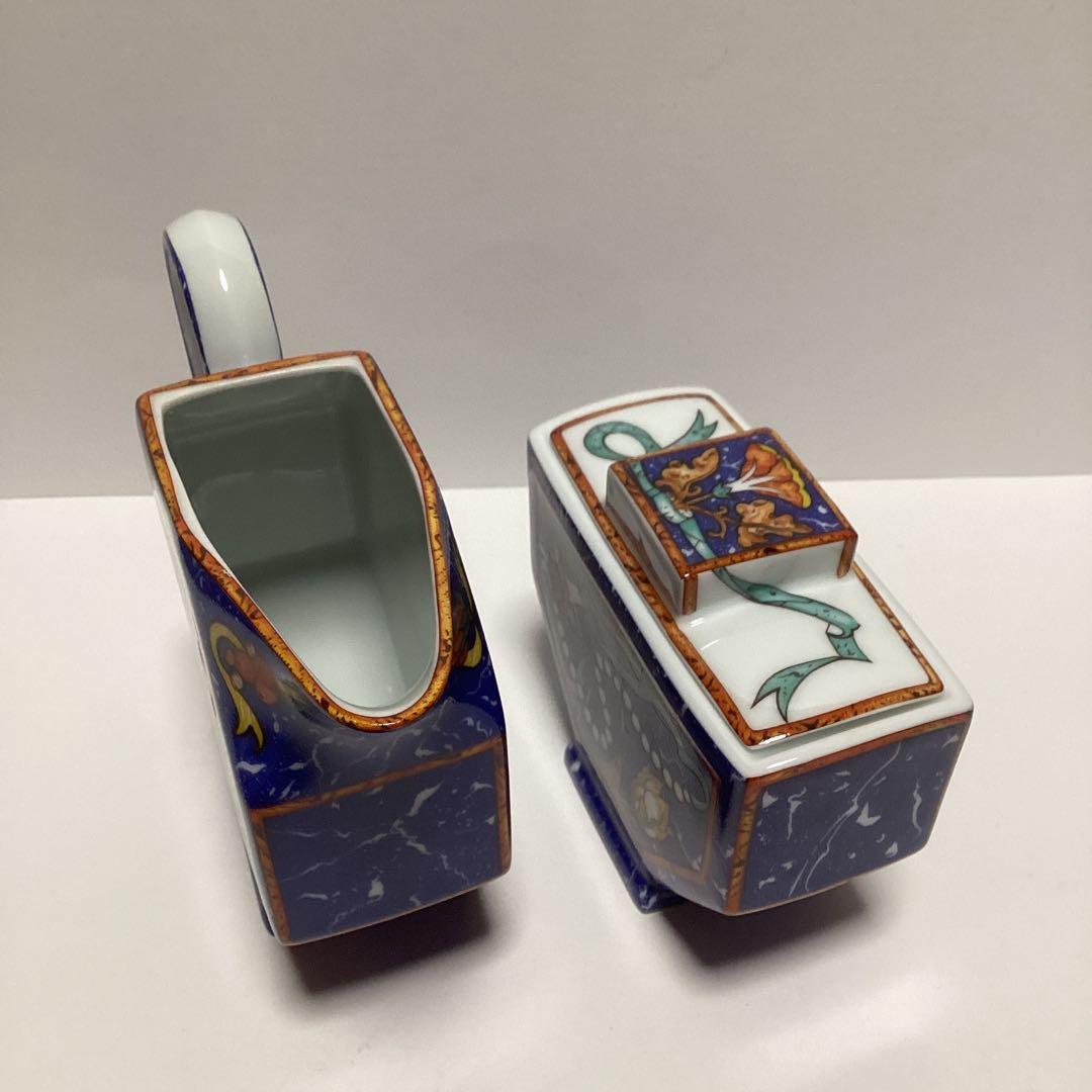 【新品】エルメス HERMESピエールドリアンクリーマーシュガーポットセット