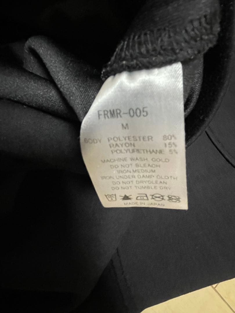 FRMR. フード付　ジャージ　セットアップ　ブラック　ゴルフ　ウェア