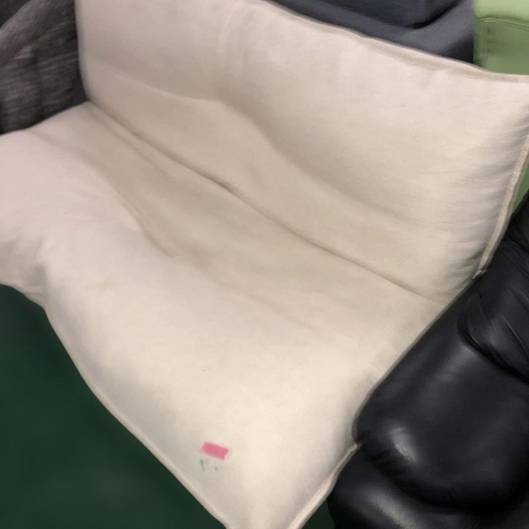 2人掛け ソファ クッション付き インテリア 折りたたみ