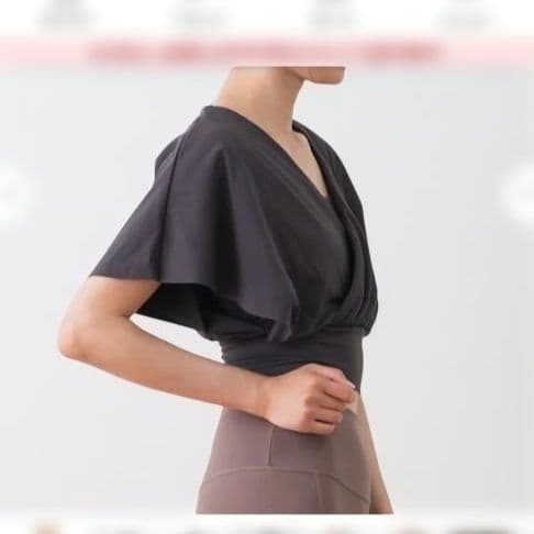 SUKALA スカラ ブラック フレアスリーブ ラップトップ ブラック S 新品