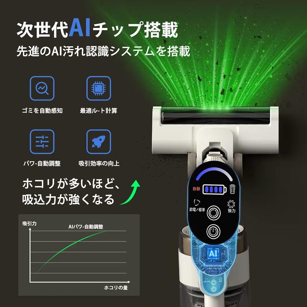 【新品未使用】75000PA強力掃除機