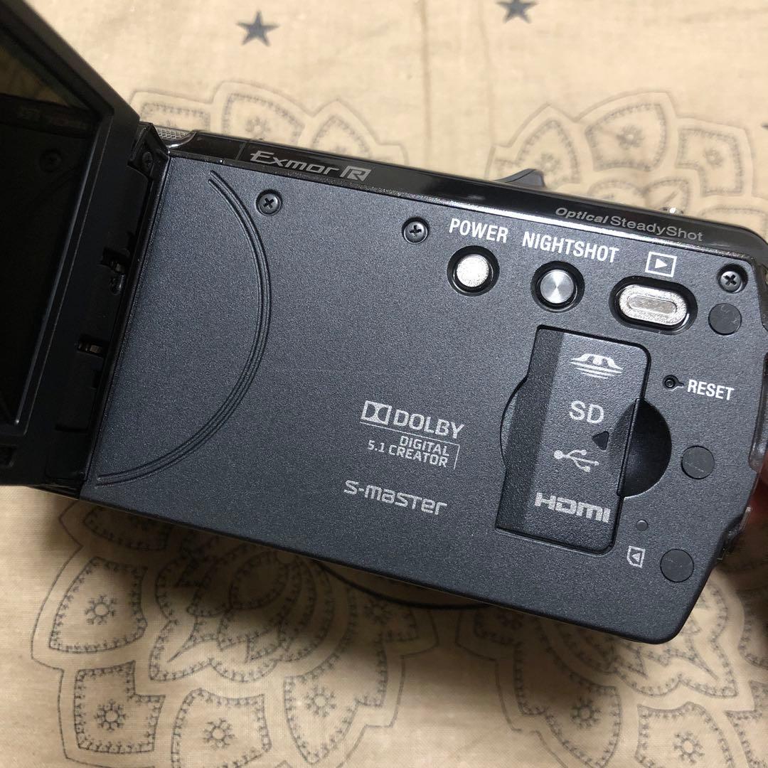 美品 SONY HDR-CX560V ナイトショット GPS搭載 ビデオカメラ