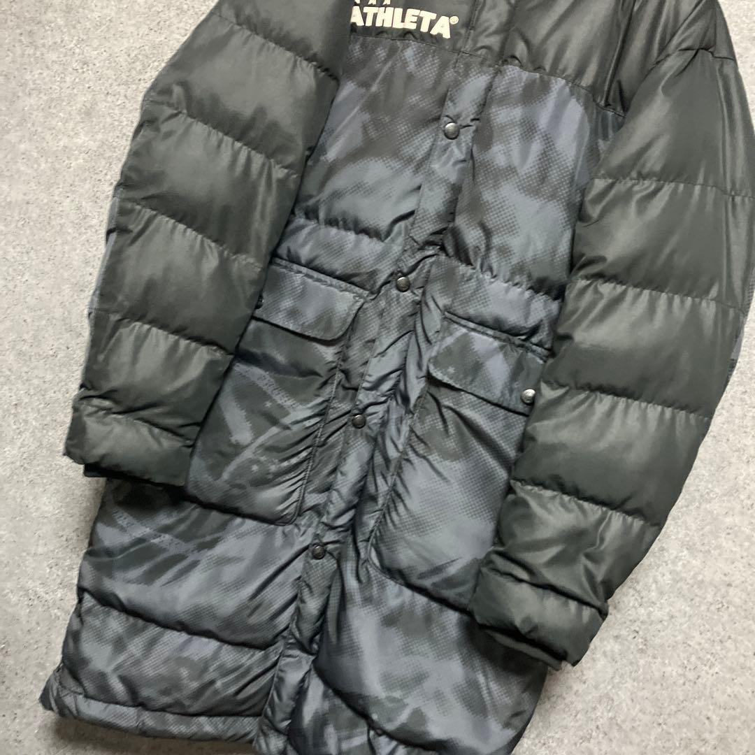 ATHLETA アスレタ　サッカー　フットサル　ベンチコート　カモフラ　S
