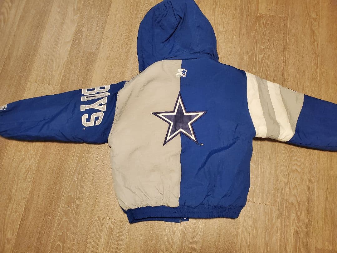 古着/ダラス・カウボーイズ フード付きジャケット M