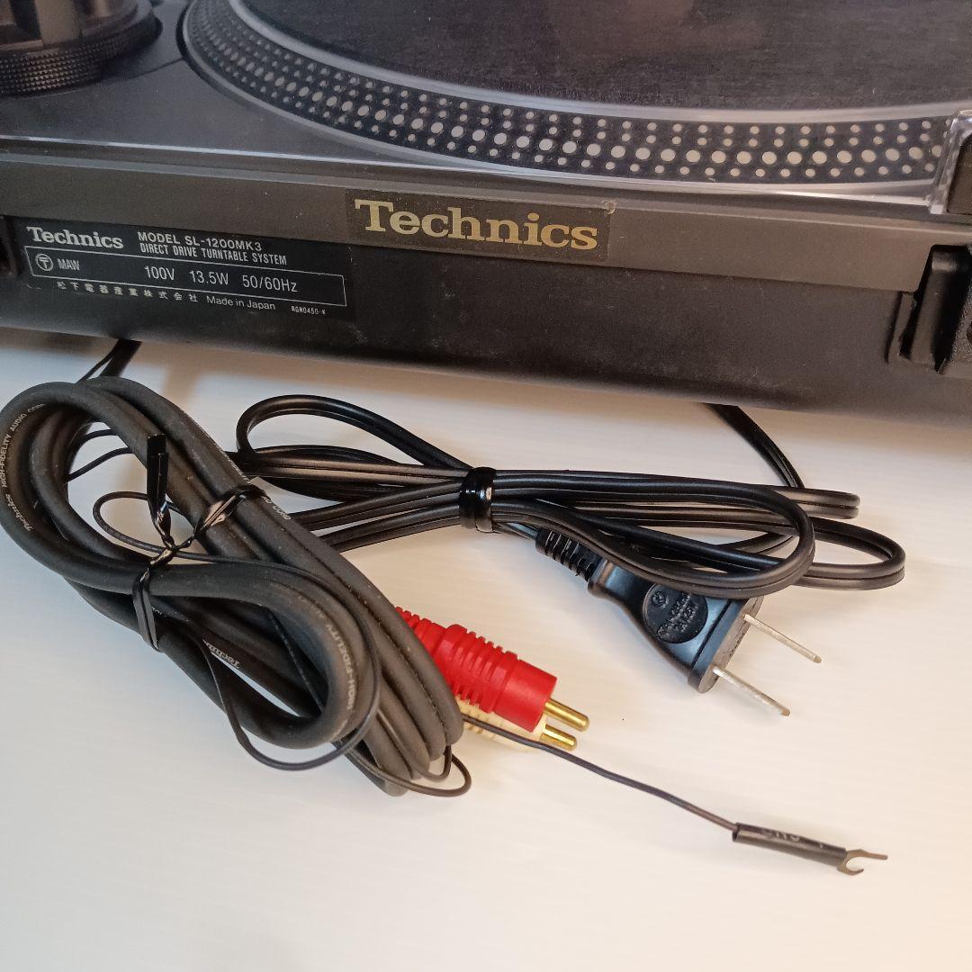 動作品 Technics SL-1200mk3 ターンテーブル テクニクス DJ