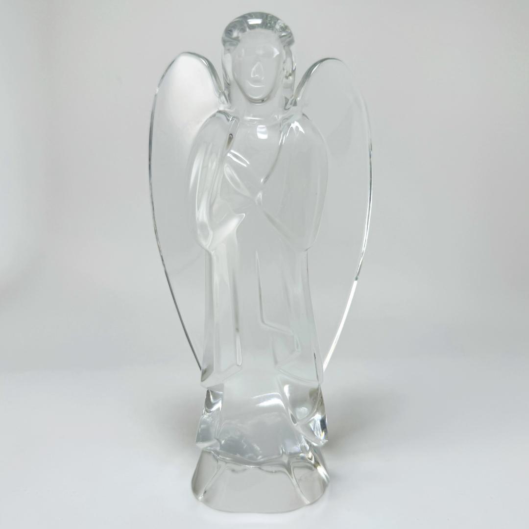 【バカラ】エンジェル 祈り 置物 インテリア★美品★幸運/開運