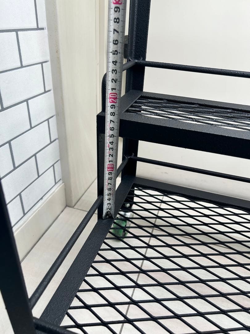 キャスター付植物棚　アイアン棚　パキプス　アイアンシェルフ　アガベ　育成ライト