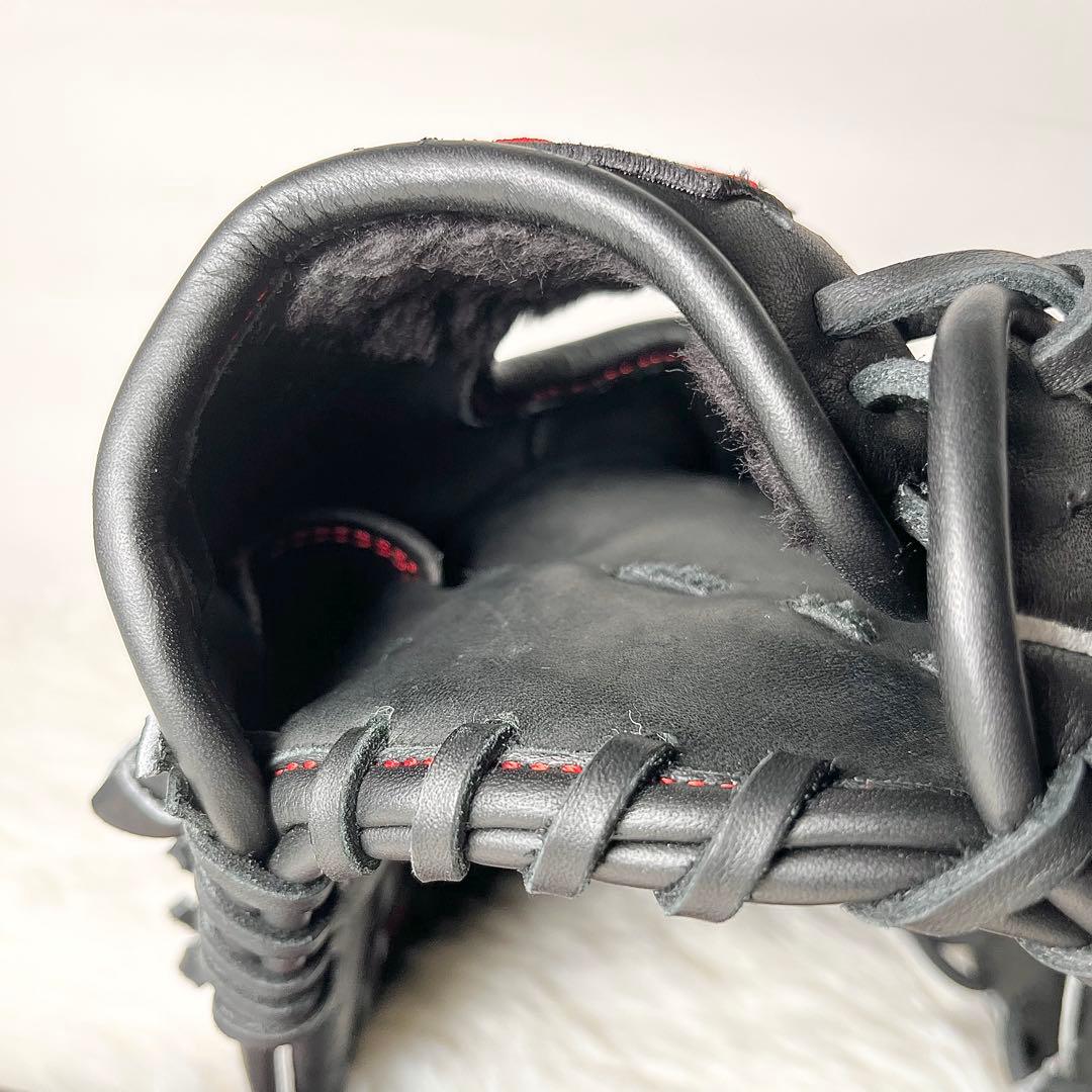 【新品未使用】久保田スラッガー 軟式グローブ KSN-J2 ブラック 左投げ