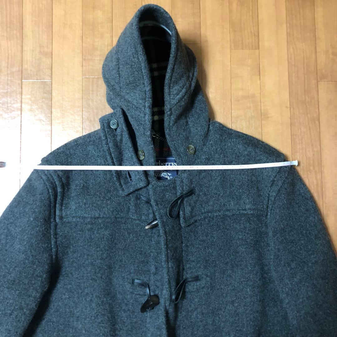 BURBERRYS バーバリー ダッフルコート 英国製　グレー