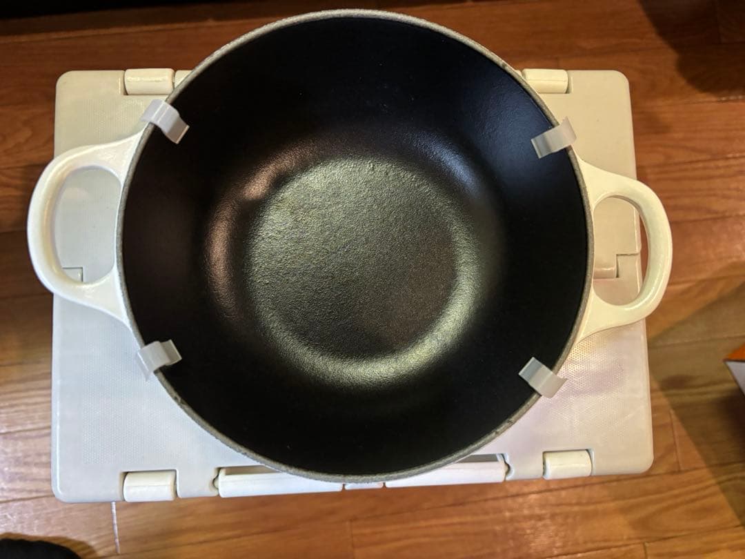 ル・クルーゼ　ミッフィーコラボ　マルミット　コットン　18cm