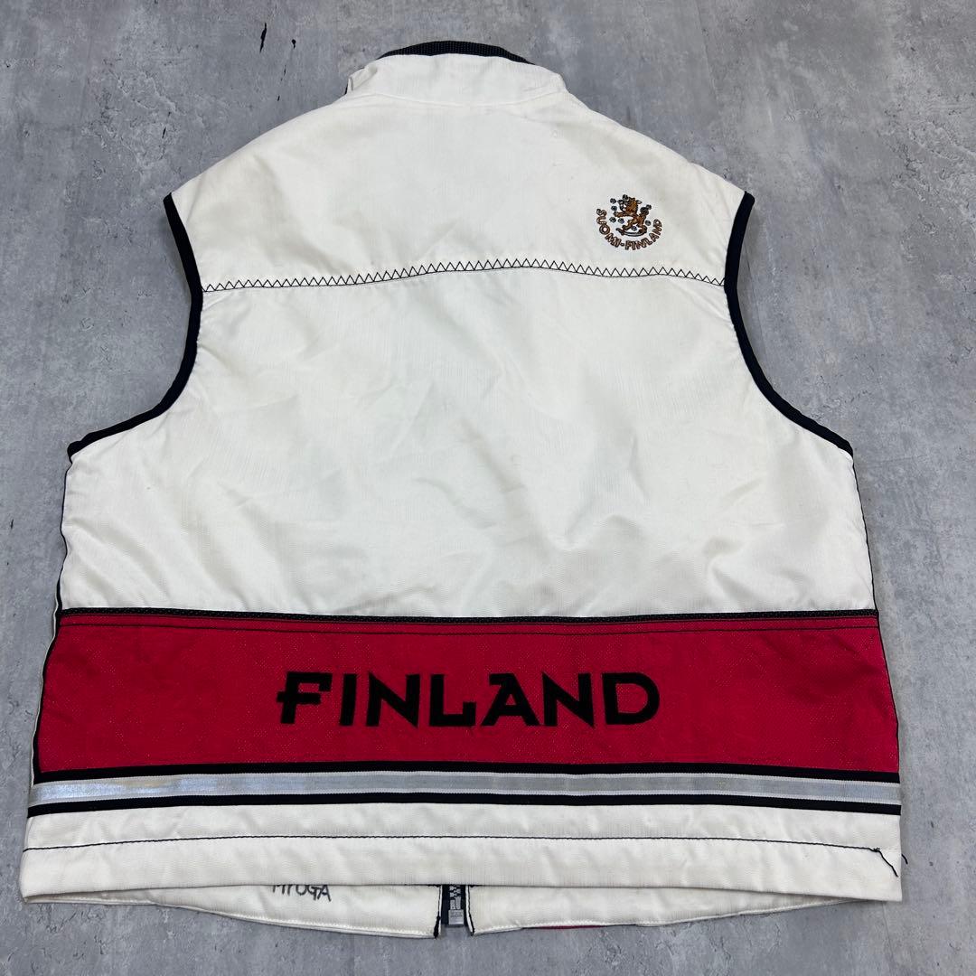 本格競技仕様 ONYONE フィンランド代表 スキーウェア 上下+ベスト付き M