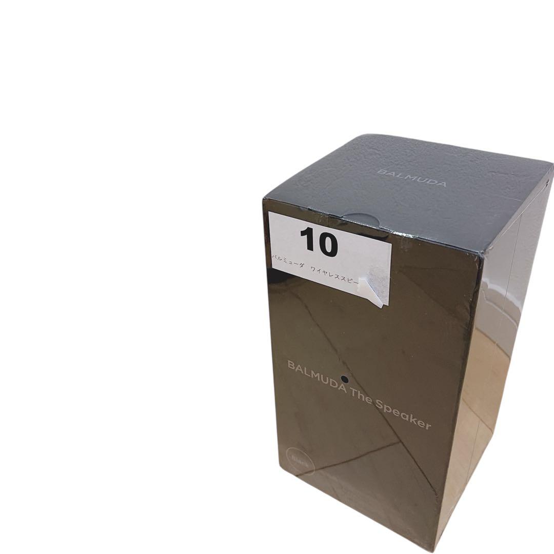 【未開封 新品】 バルミューダ スピーカー M01A-BK BALMUDA