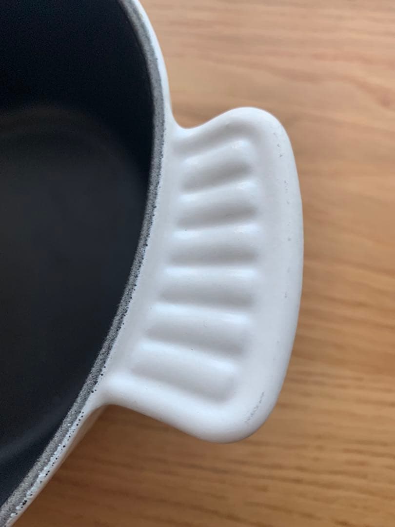 LE CREUSET★ハート型★ホワイト